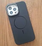 قاب گوشی آیفون 13 پرومکس سیلیکونی مگ سیف Case.Pro استندشو-la;d