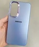 قاب گوشی سامسونگ A35 مدل SO COOL دور سیلیکونی-آبی