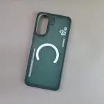 قاب شیائومی ردمی 13c طرح مگ سیف-سبز مات