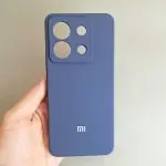 قاب سیلیکونی شیائومی نوت 13 پرو-سرمه ای تیره