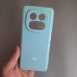قاب شیائومی نوت 14 پرو سیلیکونی-سبز صابونی