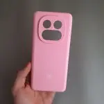 قاب شیائومی نوت 14 پرو سیلیکونی-صورتی