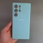 قاب سیلیکونی گوشی سامسونگ S24 ultra-سبز صابونی
