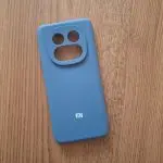 کاور سیلیکونی شیائومی نوت 14 پرو پلاس- سرمه ای