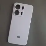 قاب گوشی شیائومی ردمی 13c سیلیکونی اصلی-سفید