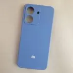 قاب گوشی شیائومی ردمی 13c سیلیکونی اصلی-سرمه ای