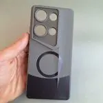 قاب گوشی شیائومی نوت 14S ژله ای-تیتانیوم مشکی