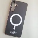 قاب گوشی سامسونگ A16 طرح مگ سیف-مشکی