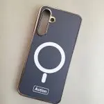 قاب گوشی سامسونگ A16 طرح مگ سیف-سرمه ای