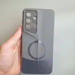 قاب گوشی سامسونگ A56 ژله ای-تیتانیوم