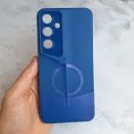 قاب گوشی سامسونگ S24 FE ژله ای-آبی