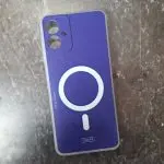 قاب گوشی سامسونگ A06 ژله ای-بنفش