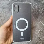 قاب گوشی سامسونگ A07 ژله ای-مشکی