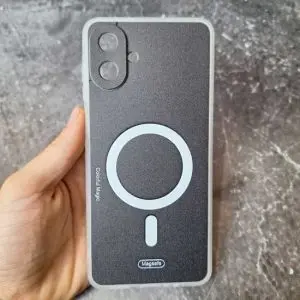 قاب گوشی سامسونگ A07 ژله ای-مشکی