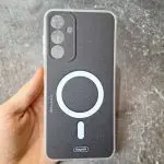 قاب گوشی سامسونگ A16 ژله ای Colorful Magic-مشکی