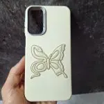 قاب گوشی سامسونگ A15 عروسکی چرمی ژله ای-سفید