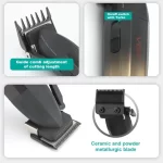 ماشین اصلاح موی سر و صورت وی جی آر مدل V-003 - Image 6