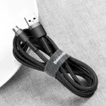 کابل تبدیل USB به microUSB باسئوس مدل CAMKLF-BG1 طول 1 متر - Image 4