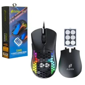 ماوس گیمینگ سیم دار الون (ELEVEN) مدل GM8