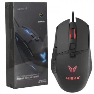 موس گیمینگ سیم دار هیسکا