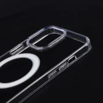 قاب آیفون 13 پرومکس مگ سیف تمام شفاف