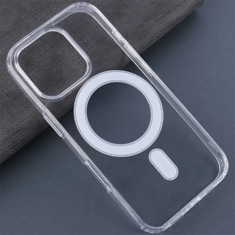 قاب مگ سیف آیفون 16پرو شفاف