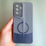 قاب گوشی سامسونگ A17 ژله ای-تیتانیوم