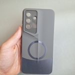 قاب گوشی سامسونگ A56 ژله ای-تیتانیوم