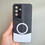 قاب گوشی سامسونگ A56 ژله ای-مشکی