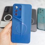 قاب گوشی سامسونگ A36 ژله ای-آبی