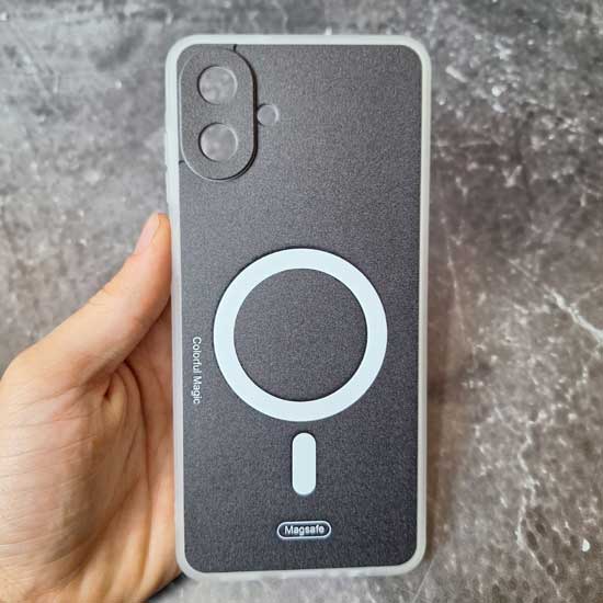 A07.1 قاب گوشی سامسونگ A07 ژله ای-مشکی