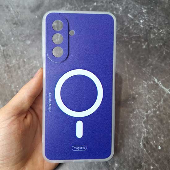 A17.5 قاب گوشی سامسونگ A17 ژله ای Colorful Magic-بنفش